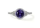 Natural 1.48-carats Tanzanite Rings