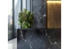 Impress Clients with a Luxurious Marble Reception Desk