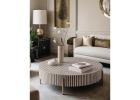 Elegant Handmade The Suryadhar Bone Inlay Coffee Table