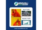 Website Traffic vs Road Traffic Navigating Your Path to Success with Aravali Bharat.