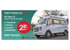 Tempo traveller in Delhi lowest fare