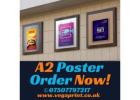 Transform Your Space with Stunning A2 Poster Printing In UK