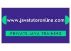 Private Online Java J2ee Spring Boot Training with Live Project