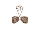 MIA STRAPLESS BANDEAU BIKINI TOP - LEOPARD