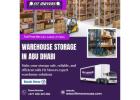 Warehouse Storage in Abu Dhabi