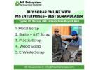 Buy Scrap Online with MS Enterprises – Best Scrap Dealer