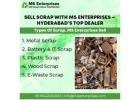 Sell Scrap with MS Enterprises – Hyderabad's Top Dealer