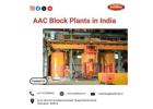 AAC Block Plants in India | +91 76759 89961 | Buildmate