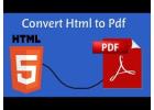 HTML to PDF Converter Instantly Convert Your HTML files