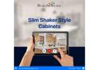 Space-Saving Slim Shaker Style Cabinets