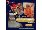 Explore the Iconic Ram Mandir at Ayodhya@ DazonnTravels! 