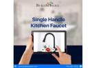 Modern Convenience: Single Handle Kitchen Faucet