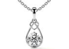 Stunning Lab Grown Diamond Solitaire Pendant