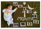 Cute Ideas for a 1 Month Baby Photoshoot