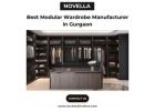 Best Modular Wardrobe Manufacturer in Gurgaon – Novella Kitchens