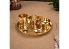 Brass Thali – Traditional and Stylish Dining Option