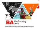 performing arts ba fees