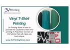 Premium Vinyl T-Shirt Printing at 3v Printing Store – Custom Designs, Exceptional Quality