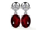 Africa Origin Natural Ruby Earrings