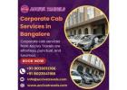 Corporate Cab Services in Bangalore 