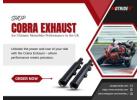 Shop Cobra Exhaust for Ultimate Motorbike Performance in the UK