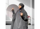 Jilbab Black - Women's Jilbab Abaya 3-Piece Set