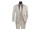 Trendy and Classic Men's Plaid Suits