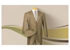 Stylish and Durable Men's Sharkskin Suit for Every Occasion