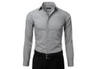 Perfectly Tailored Men's Slim Fit Dress Shirts