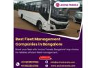 Best Fleet Management Companies in Bangalore