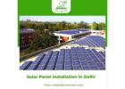 Solar Panel Installation in Delhi with Rishika Kraft Solar