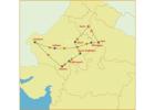 Palace on Wheels Route Map