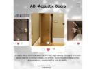 Wooden Soundproof Doors | Acoustic Doors Near Me