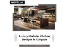 Discover Luxury Modular Kitchen Designs  in Gurgaon by Novella Kitchens