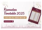 Ramadan Calendar 2025 UK: Accurate Daily Timings for Worship & Fasting