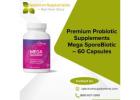 Premium Probiotic Supplements  Mega Spore Biotic  60 Capsules