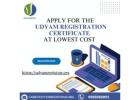 Apply for the Udyam Registration Certificate at lowest cost 