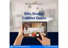 Slim Shaker Cabinet Doors: Clean & Timeless Style