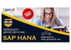  SAP HANA Online Training Institute in Ameerpet Hyderabad | Igrowsoft