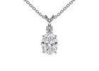 Lab Grown Oval Cut Lab Diamond Pendant