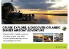 Book Sunset Airboat Tours for an Evening Adventure