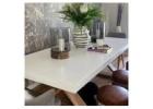 High-quality Concrete Top Dining Table for Sale