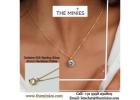 Buy Solitaire 925 Sterling Silver Zircon Necklace Online At Best Price