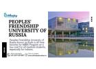 A Top Choice for International Students People’s Friendship University of Russia