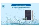 Urban Water Conservation with Solar Water Pumping