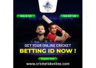 CricketIdonline.com Best online platform for Cricket Betting ID