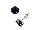 Classic Heated Blue Earring Sapphire for Sale -GemsNY