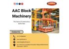 AAC Block Machinery | +91 76759 89961 | Buildmate