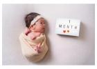 Creative 1 Month Baby Photoshoot Ideas for Moms