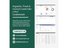 Organize, Track & Convert Leads Like a Pro! Leadomatic